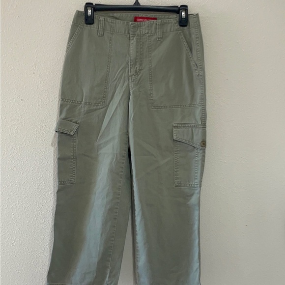 Gloria Vanderbilt Cargo Pants in Sage - Picture 4 of 11